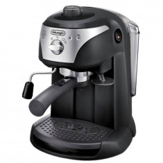 Espressor cafea Delonghi EC221B 1100W 1 Litru 15 Bari Negru foto