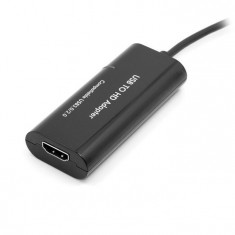 Adaptor USB Tip C catre HD 1080p - Negru foto