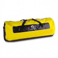 Yukatana Quintoni 120 Duffel Gym Bag 120 litri geanta impermeabila negru / galben foto