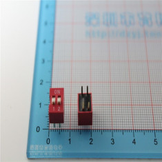 Comutator DIP Ro&amp;amp;#x219;u (2p) foto