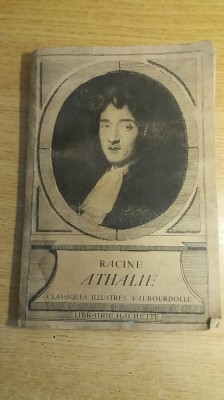 myh 624 - Athalie - Racine - in limba franceza foto