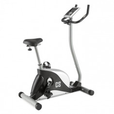 Capital Sports Cozzil Cardio Bicicleta 4 kg, monitor de ritm cardiac, argintie foto