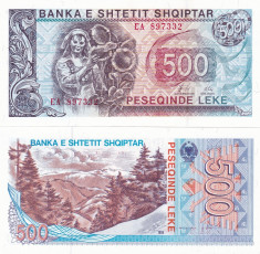 Albania 500 Leke 1996 UNC foto