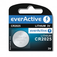 Baterie cu Litiu CR2025 EverActive foto