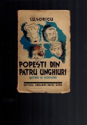 I.U. Soricu - Popesti din patru unghiuri, satire si scrisori foto