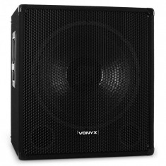 Skytec DJ PA subwoofer disco 46 cm, 1000W foto