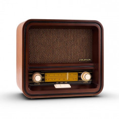 Auna Belle Epoque 1901 radio retro, radio nostalgic, FM, AM, USB, MP3 foto