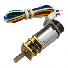 Micro Motor cu Reductor 1:380 &amp;amp;#x219;i Codor CGM12-N20VA-8200E (6 V, 41 RPM) foto