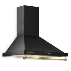 Klarstein MONTBLANC, HOTA, 610 M? / H, 165W, 2X1,5W LED, CLOSE BALL, NEGRU foto