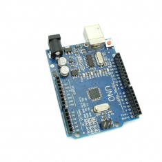 Plac&amp;amp;#259; de dezvoltare compatibil&amp;amp;#259; cu Arduino UNO (ATmega328p &amp;amp;#x219;i CH340) foto