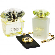 Yellow Diamond Intense EDP 90 ml, BL 100 ml, Bag Tag Set Femei foto