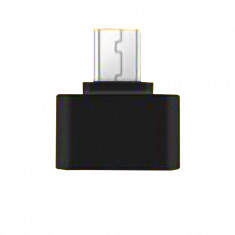 Adaptor USB 2.0 la Micro USB Negru foto
