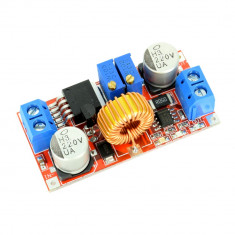 Modul Driver LED 5A 5V-32V to 0.8V-30V Lithium Charger Step down supply module foto