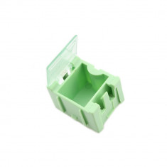 Cutie de Stocare Verde pentru Componente Electronice 25x31.5x21.5 mm foto