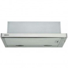 Hota incorporabila telescopica Beko, 1 motor, putere 140 W, capacitate de absorbtie 275 mc/h, 60 cm, inox foto