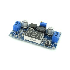 Modul DC-DC LM2596 cu Afisaj de Tensiune Mini sursa (V2.0) 3A,Step Down,4-40V to 1.25V - 37V, Voltmetru foto