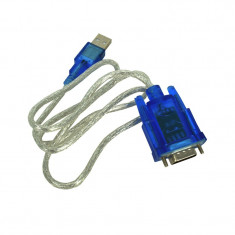 Cablu Convertor USB RS232 adaptor interfata serial DB9 converts USB port into a 9-pin male RS-232 serial port foto