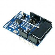 Shield Arduino cu muf&amp;amp;#259; controller PS2 foto