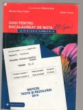 (C8123) GHID PENTRU BACALAUREAT DE NOTA 10, BIOLOGIE CL IX-X DE STELICA ENE