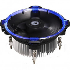 Cooler procesor ID-Cooling DK-03 Halo , 120 mm , Compatibil Intel , LED Albastru foto