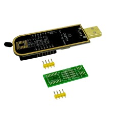 Programator de memorie CH341a cu USB pentru FLASH, EEPROM din Seria 24xx &amp;amp;#x219;i 25xx foto