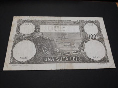 ROMANIA 100 LEI Noiembrie 1940 filigrane multiple . Cel mai mic pret ! foto