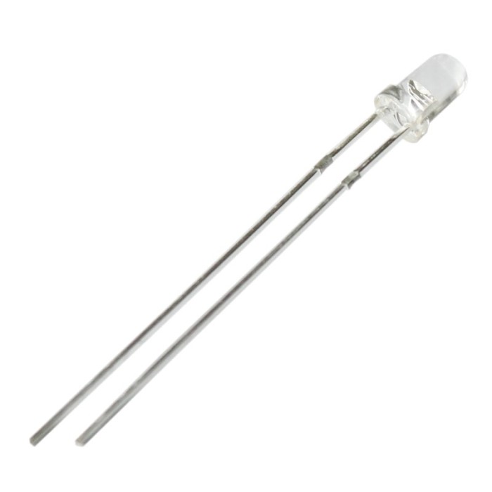 LED Infrarosu de 5 mm cu Lungime de Unda 940 nm LED Infrarosu de 5 mm cu Lungime de Unda 940 nm