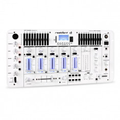 Resident DJ Dj rezident Kemistry 3 WH 4 canale DJ mixer Bluetooth USB SD Phono alb foto