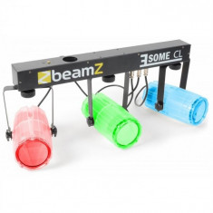 Beamz 3 efecte de lumina LED-CL Set 5 buc. T-Bar LED-uri 171-RGBW transparent foto