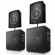 Skytec Set PA &amp;amp;quot;Moscow Basspumpe&amp;amp;quot; 2200 W 2.2 Set 2Boxe 2Subwoofere foto