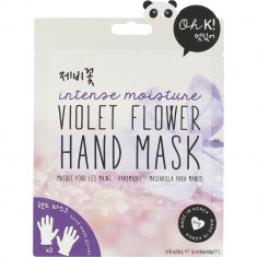 Violet Flower Masca de maini cu efect de hidratare intensa Unisex foto