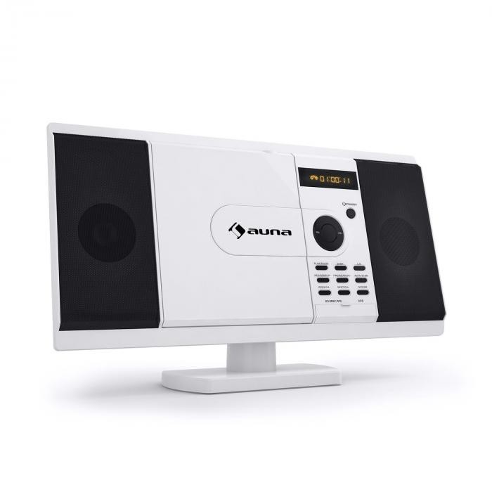 Auna MCD-82 DVD player stereo USB SD alb Auna MCD-82 DVD player stereo USB SD alb