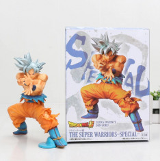 Figurina Goku Super saiyan 18 cm Kamehameha anime Ultra Instinct Dragon Ball foto