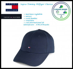 In stoc! Sapca Tommy Hilfiger Bleumarina - Bumbac - COD - E367895041 403x foto