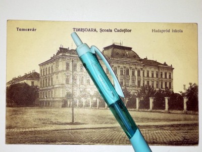 RARA - CARTE POSTALA TIMISOARA - SCOALA CADETIOLR 1923 foto