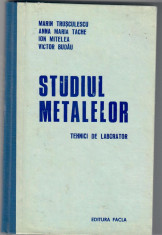 Studiul metalelor. Tehnici de laborator foto