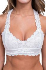 BL944-2 Top sexy stil bralette, din dantela florala foto