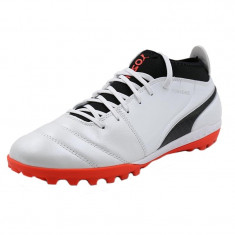 Ghete fotbal barbati Puma One 17.3 TT Alb 44.5 foto