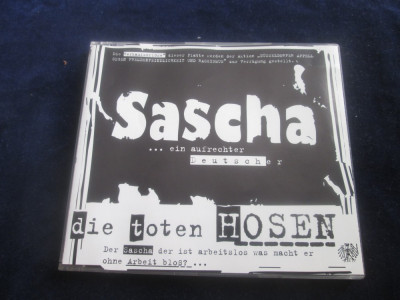Die Toten Hosen-Sascha...Ein Aufrechter Deutscher_maxi cd_Virgin (Germania,1993) foto