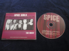 Spice Girls - Too Much _ maxi _ Virgin Rec. ( Europa , 1997 ) foto