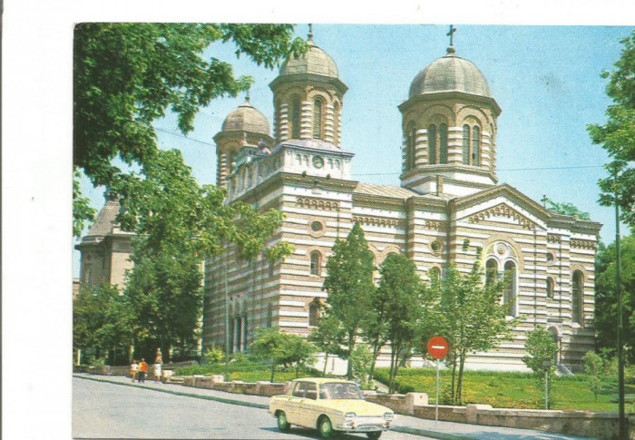 (A)carte postala(ilustrata)-CONSTANTA-Catedrala ortodoxa