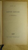 Myh 543 - QUENTIN DURWARD - WALTER SCOTT - ED 1957