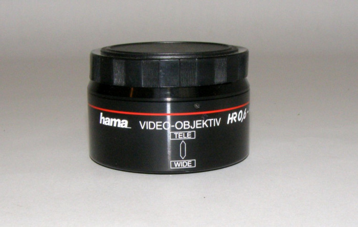 Adaptor video Hama Tele-Wide HR0.6-HR1.5(1994)