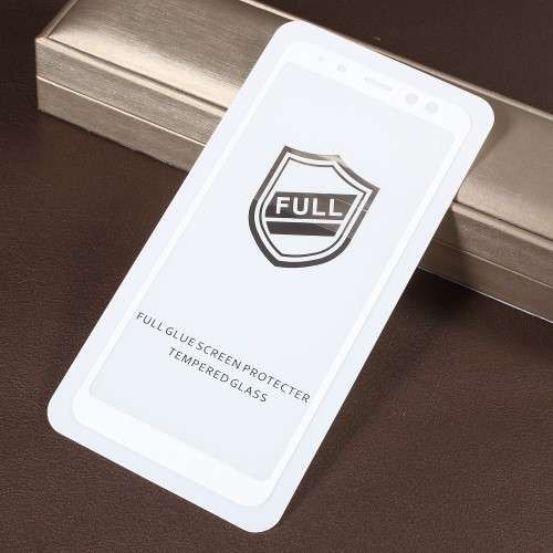 Geam Folie Sticla Protectie Display Samsung Galaxy A8 Plus A730 2018 Acoperire Completa Alb 4D Geam Folie Sticla Protectie Display Samsung Galaxy A8 Plus A730 2018 Acoperire Completa Alb 4D