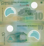 Nicaragua 10 Cordobas 2007 Polimer UNC