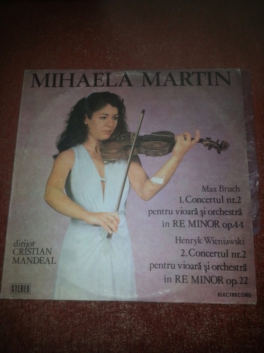 Mihaela Martin-Bruch/Wieniawski Electrecord ST ECE 01931 vinil vinyl