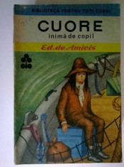 Edmondo de Amicis - Cuore inima de copil {Col. Biblioteca pentru toti copiii} foto