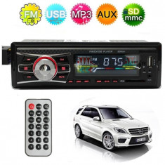 Radio MP3 Player Auto / USB / SD Card / AUX / 4 x 50 W / Telecomanda foto