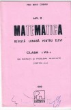 Matematica. Revista lunara pentru elevi