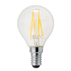 Bec LED General Electric filament, sferic, 2.5W (25W), E14, 250 lm, A++, 10.000 ore, lumina calda, ne-dimabil foto